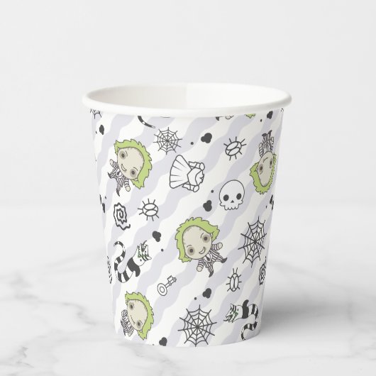 Kever sap Patroon Papieren Bekers (Links)