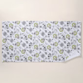 Kever sap Patroon Strandlaken (Voorkant)