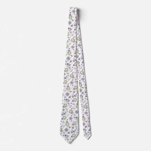 Kever sap Patroon Stropdas (Voorkant)