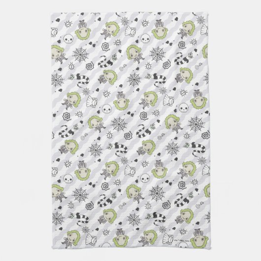 Kever sap Patroon Theedoek (Verticaal)