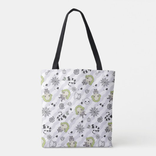 Kever sap Patroon Tote Bag (Achterkant)