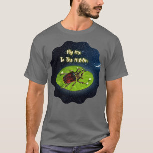 Kever vlieg me naar de maan t-shirt