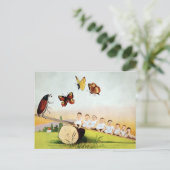  keverbaby's zien Briefkaart (Staand voorkant)