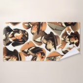  keverhond naadloos badhanddoek (Badhanddoek)