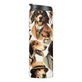 keverhond naadloos thermosbeker (Geroteerd rechts)