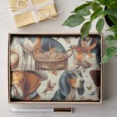  keverhond naadloos tissuepapier (Geschenk)