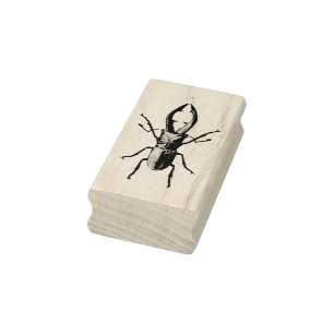  keverillustratie rubberstempel