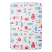 Kevers en insecten Leuke Waterverf Badmat (Voorkant Verticaal)