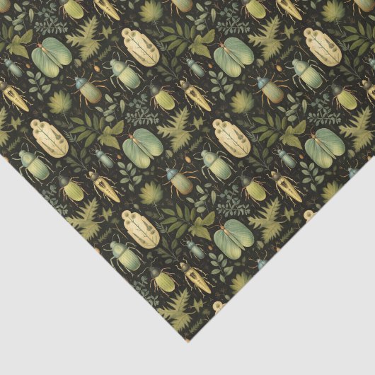 Kevers en insecten tissuepapier (Detail)