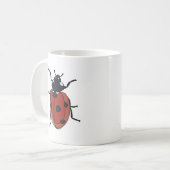 Kevers Insect lieveheersbeestjes Koffiemok (Voorkant links)
