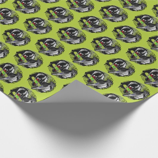 Keversap | Adam & Barbara Scary Cadeaupapier (Hoek)