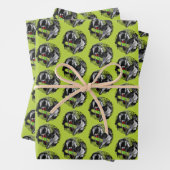 Keversap | Adam & Barbara Scary Inpakpapier Vel (In situ)