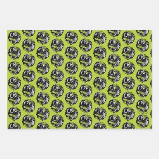 Keversap | Adam & Barbara Scary Inpakpapier Vel (Voorkant)