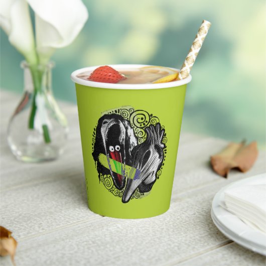 Keversap | Adam & Barbara Scary Papieren Bekers (Insitu)