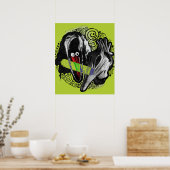 Keversap | Adam & Barbara Scary Poster (Keuken)