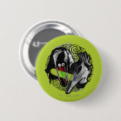 Keversap | Adam & Barbara Scary Ronde Button 5,7 Cm (Voorkant /achterkant)