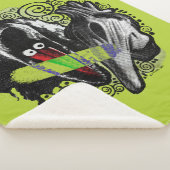 Keversap | Adam & Barbara Scary Sherpa Deken (3/4)