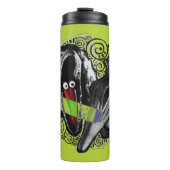 Keversap | Adam & Barbara Scary Thermosbeker (Voorkant)