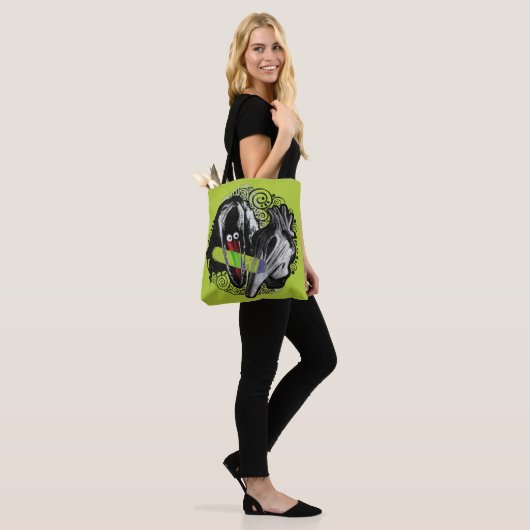 Keversap | Adam & Barbara Scary Tote Bag (Op model)