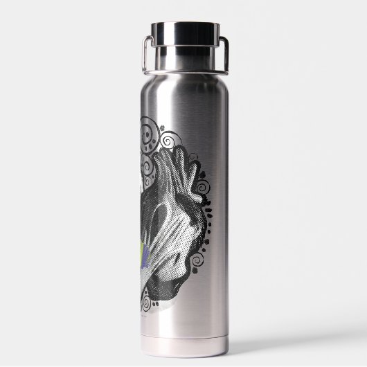 Keversap | Adam & Barbara Scary Waterfles (Achterkant)