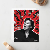 Keversap | Delia Deetz Notitiekaartje (Voorkant / Achterkant in situ)