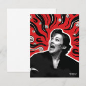 Keversap | Delia Deetz Notitiekaartje (Voorkant / Achterkant)