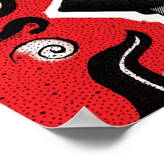 Keversap | Delia Deetz Poster (Hoek)