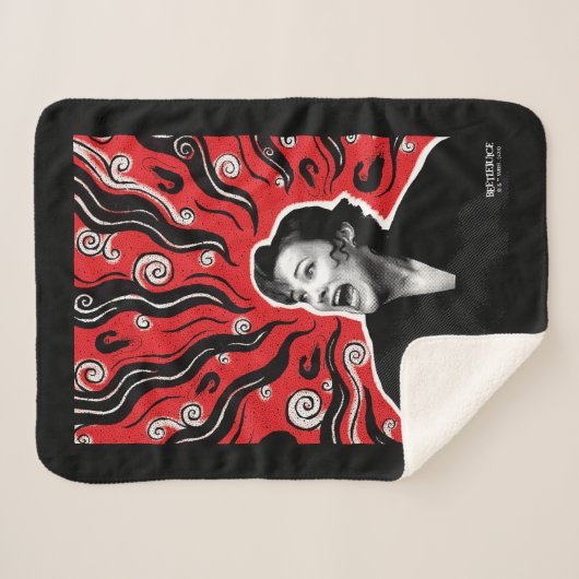 Keversap | Delia Deetz Sherpa Deken (Voorkant (horizontaal))