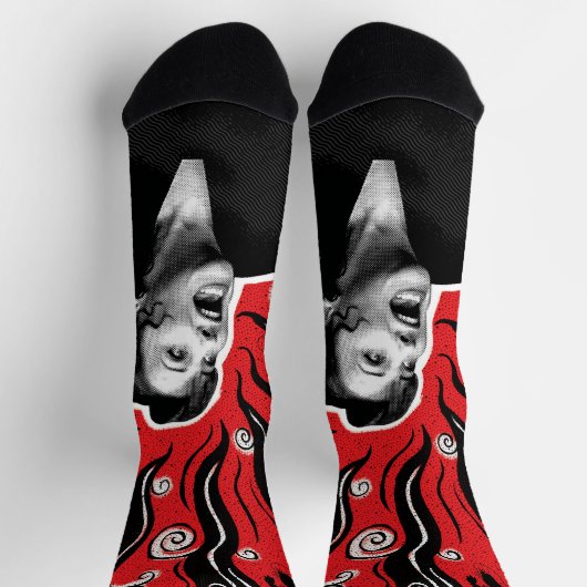 Keversap | Delia Deetz Sokken (Top)