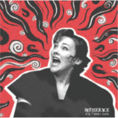 Keversap | Delia Deetz Sticker (Voorkant)