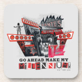 Keversap | Ga je gang Maak mijn millennium Bier Onderzetter (Voorkant)