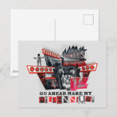 Keversap | Ga je gang Maak mijn millennium Briefkaart (Voorkant / Achterkant)