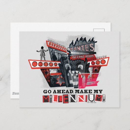 Keversap | Ga je gang Maak mijn millennium Briefkaart (Voorkant / Achterkant)