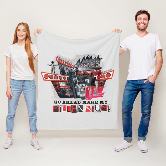 Keversap | Ga je gang Maak mijn millennium Fleece Deken (In situ)