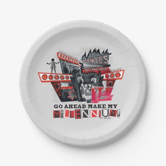 Keversap | Ga je gang Maak mijn millennium Papieren Bordje (Voorkant)