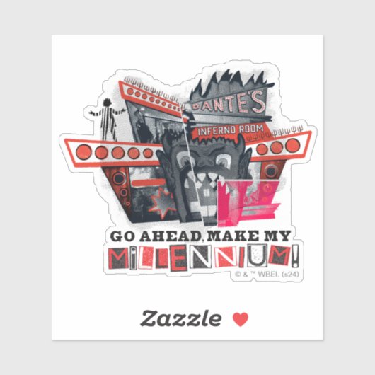 Keversap | Ga je gang Maak mijn millennium Sticker (Vel)