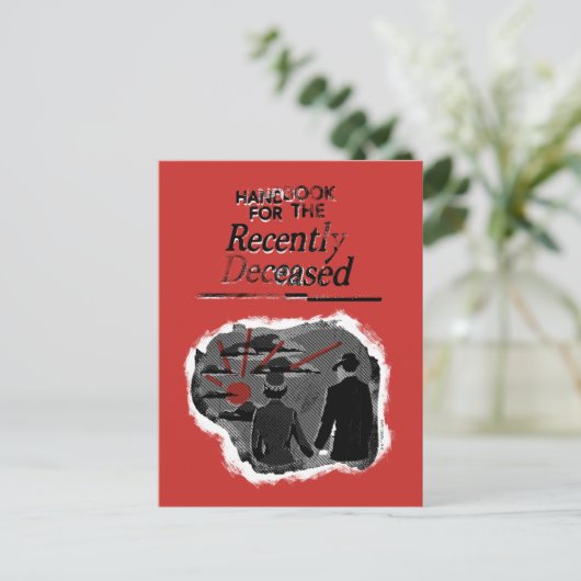 Keversap | Handboek voor de onlangs overleden pers Briefkaart (Staand voorkant)