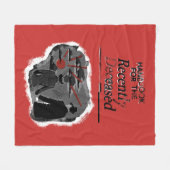 Keversap | Handboek voor de onlangs overleden pers Fleece Deken (Voorkant (Horizontaal))