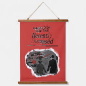 Keversap | Handboek voor de onlangs overleden pers Hangend Wandkleed (Voorkant)