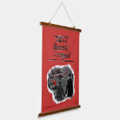 Keversap | Handboek voor de onlangs overleden pers Hangend Wandkleed (Gebogen)