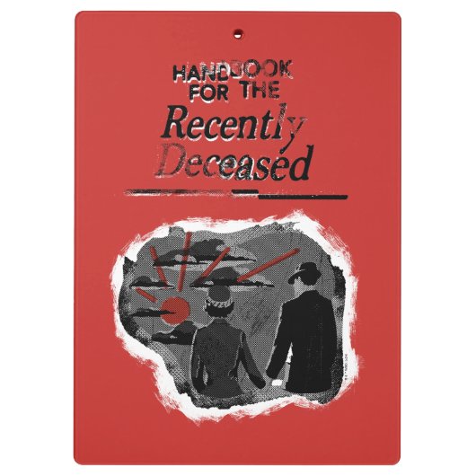 Keversap | Handboek voor de onlangs overleden pers Klembord (Achterkant)