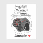 Keversap | Handboek voor de onlangs overleden pers Sticker (Vel)