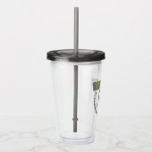 Keversap | Harry de Jager Shrunken Head Acryl Drinkbeker (Rechts)