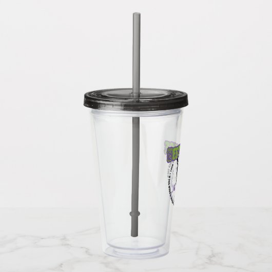 Keversap | Harry de Jager Shrunken Head Acryl Drinkbeker (Rechts)