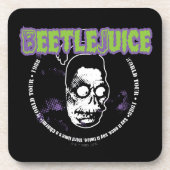 Keversap | Harry de Jager Shrunken Head Bier Onderzetter (Voorkant)