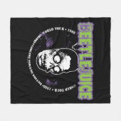 Keversap | Harry de Jager Shrunken Head Fleece Deken (Voorkant (Horizontaal))