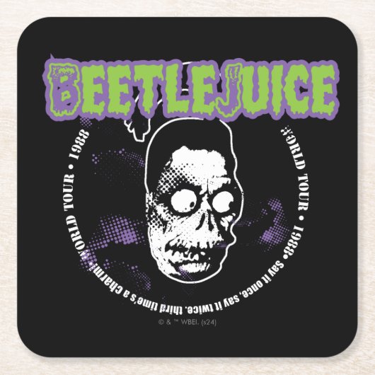 Keversap | Harry de Jager Shrunken Head Kartonnen Onderzetters (Voorkant)