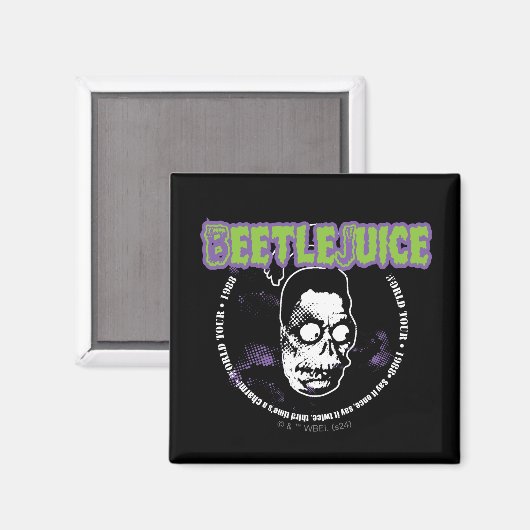 Keversap | Harry de Jager Shrunken Head Magneet (Voorkant / Achterkant)