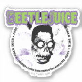 Keversap | Harry de Jager Shrunken Head Sticker (Voorkant)