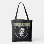 Keversap | Harry de Jager Shrunken Head Tote Bag (Achterkant)